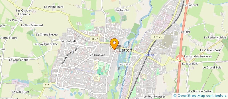 localisation de l'entreprise DAUGAN  BETTON