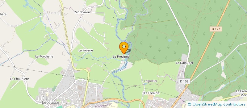 localisation de l'entreprise DAUGUET BERNARD ET TUMOINE LOIC  ROMAGNE