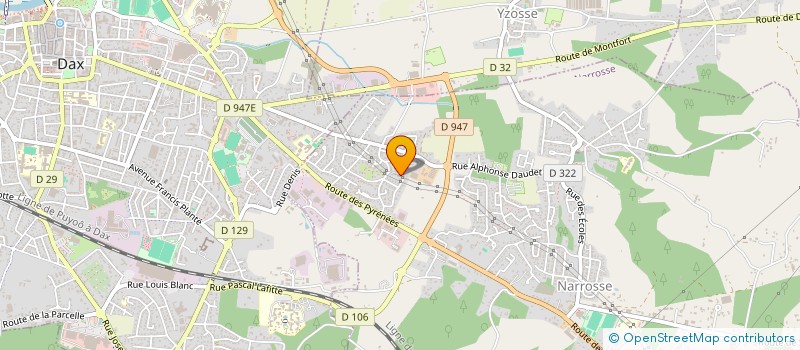 localisation de l'entreprise DAULAYEP  NARROSSE