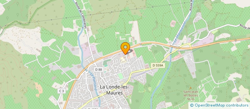 localisation de l'entreprise DAULIO à LA LONDE-LES-MAURES