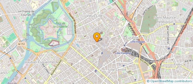 localisation de l'entreprise DAULMERIE F ET R à LILLE