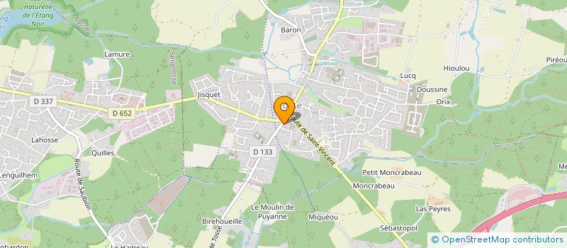 localisation de l'entreprise DAULOUEDE CLOTURES à TOSSE