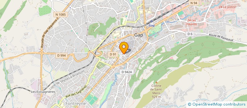 localisation de l'entreprise DAUM à GAP
