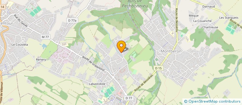 localisation de l'entreprise DAUMAIN EMILIE à PECHBONNIEU