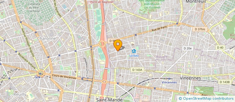 localisation de l'entreprise DAUMAL à MONTREUIL