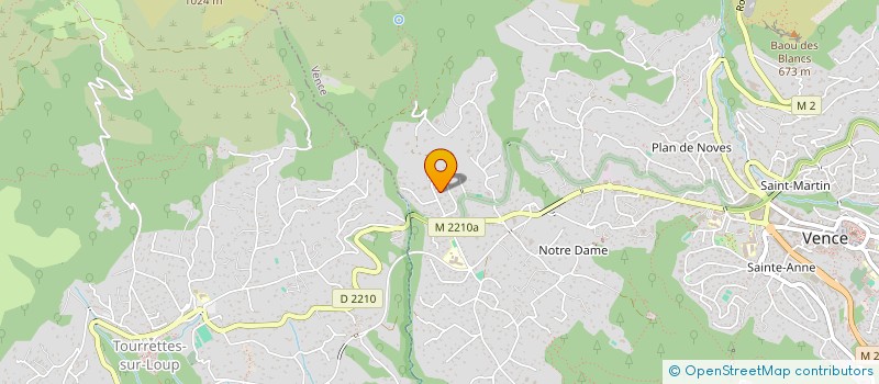 localisation de l'entreprise DAUMANN WUPPERMANN  VENCE