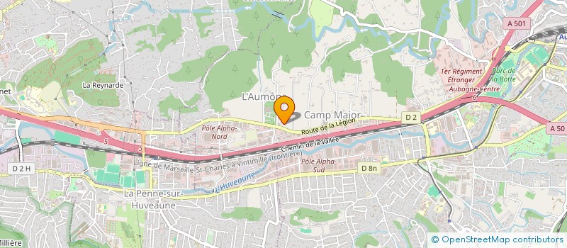 localisation de l'entreprise DAUMAS' COMPANY GROUP  AUBAGNE