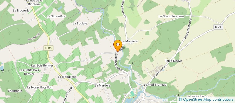 localisation de l'entreprise DAUMAS CORP  MONTHOU-SUR-CHER