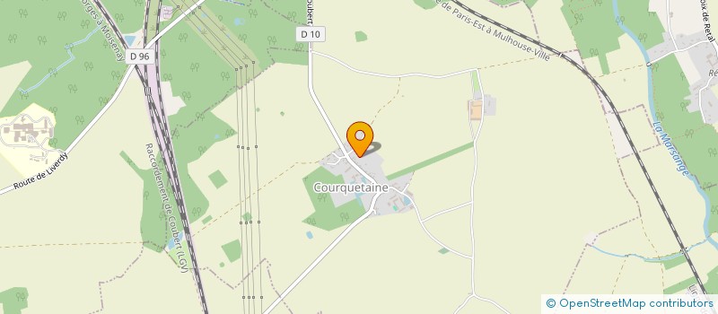 localisation de l'entreprise DAUMAS ET FRERES  COURQUETAINE