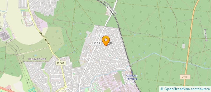 localisation de l'entreprise DAUME-LE COGUIC IMMOBILIER  OZOIR-LA-FERRIERE