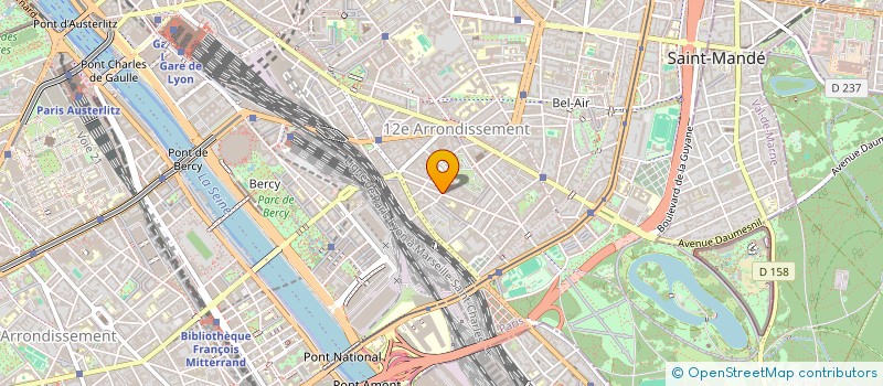 localisation de l'entreprise DAUMESNIL FINANCE  PARIS