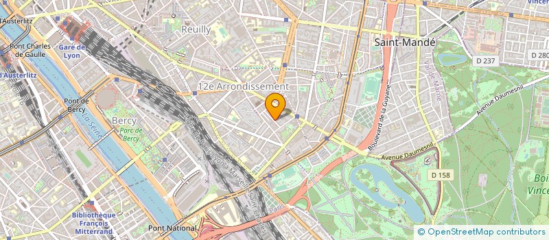 localisation de l'entreprise DAUMESNIL PIECES AUTOS à PARIS