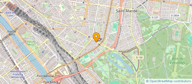 localisation de l'entreprise DAUMESNIL SPORT AUTO à PARIS