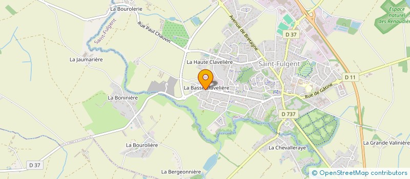 localisation de l'entreprise DAUN'S HOLDING à SAINT-FULGENT