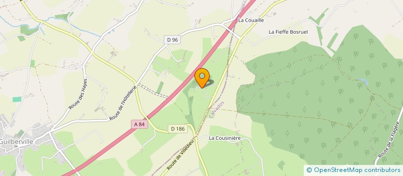 localisation de l'entreprise DAUNAY CHARPENTE COUVERTURE  TORIGNY-LES-VILLES