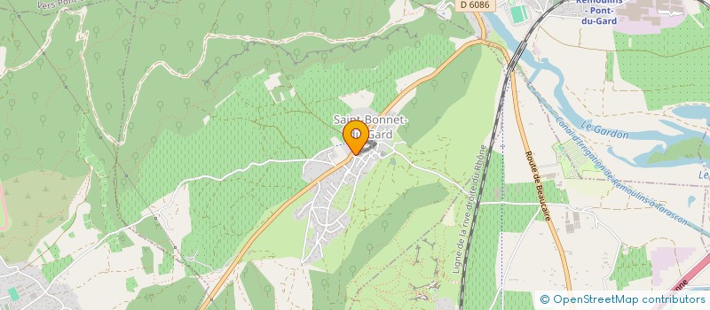 localisation de l'entreprise DAUNAY FRERES  SAINT-BONNET-DU-GARD