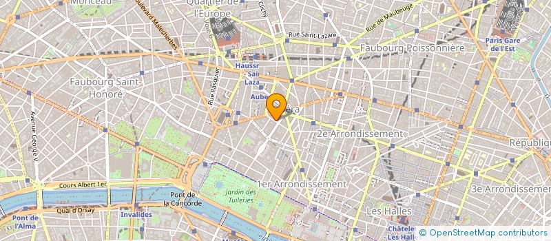 localisation de l'entreprise DAUNOU PAPETERIE à PARIS