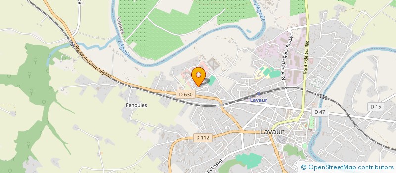 localisation de l'entreprise DAUPHIN à LAVAUR