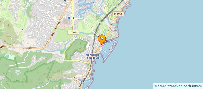 localisation de l'entreprise DAUPHIN  MANDELIEU-LA-NAPOULE