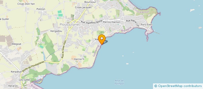 localisation de l'entreprise DAUPHIN HOLDING  PLOUBAZLANEC