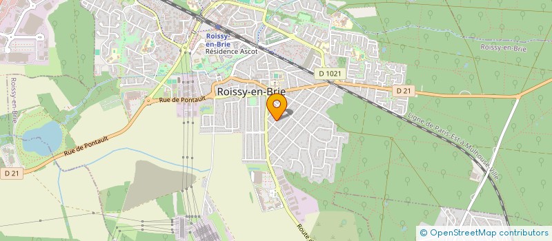 localisation de l'entreprise DAUPHIN RENOVATION CONSTRUCTION à ROISSY-EN-BRIE