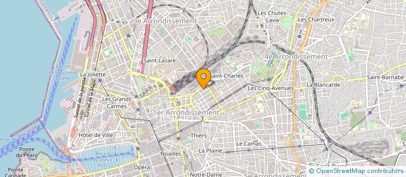 localisation de l'entreprise DAUPHIN RESTAURATION à MARSEILLE