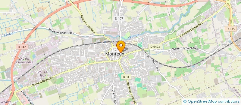 localisation de l'entreprise DAUPHINE  MONTEUX