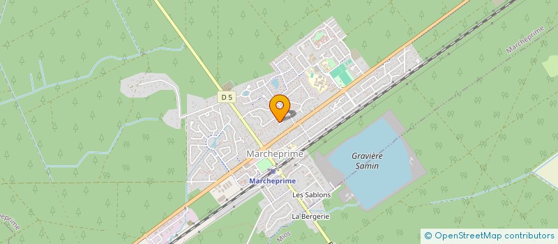 localisation de l'entreprise DAUPHINE  MARCHEPRIME