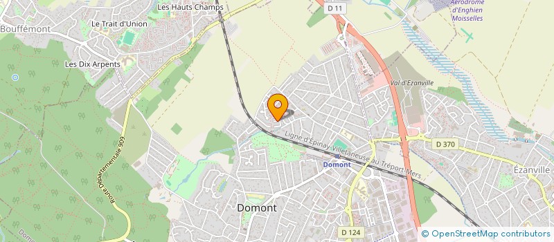 localisation de l'entreprise DAUPHINE  DOMONT