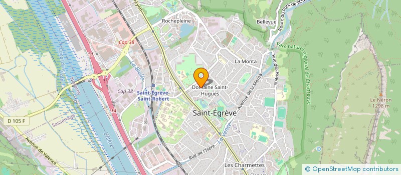 localisation de l'entreprise DAUPHINE DEPANNAGES SERVICES - DDS 38 à SAINT-EGREVE