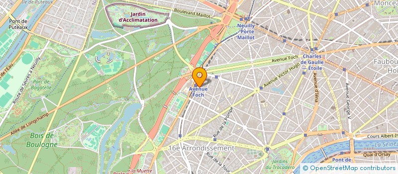 localisation de l'entreprise DAUPHINE INVESTISSEMENTS  PARIS