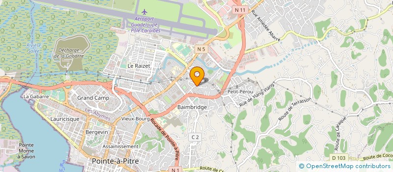 localisation de l'entreprise DAUPIN STYLE  LES ABYMES