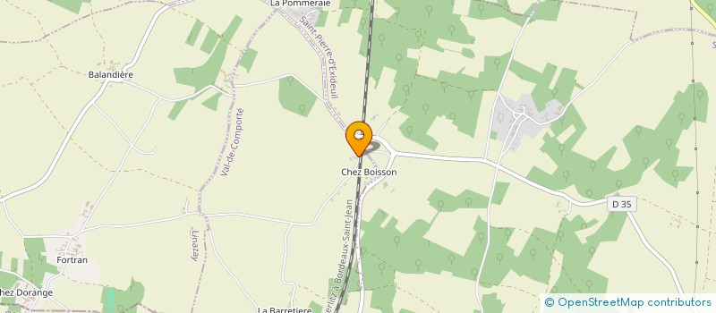 localisation de l'entreprise DAUR BOCOU  VAL-DE-COMPORTE