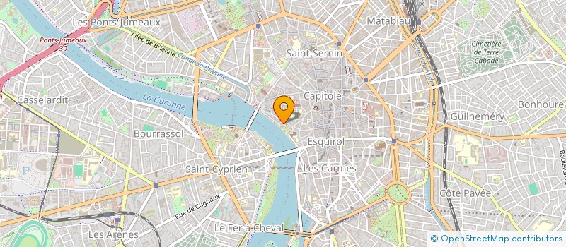 localisation de l'entreprise DAURADE 28 à TOULOUSE