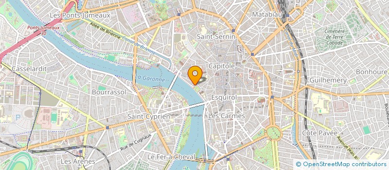 localisation de l'entreprise DAURADE IMMOBILIER à TOULOUSE
