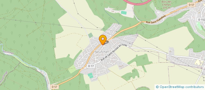 localisation de l'entreprise DAURADIS  NEUFCHEF