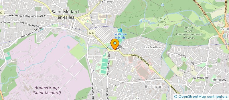 localisation de l'entreprise DAURAT IMMOBILIER PERE & FILS  SAINT-MEDARD-EN-JALLES