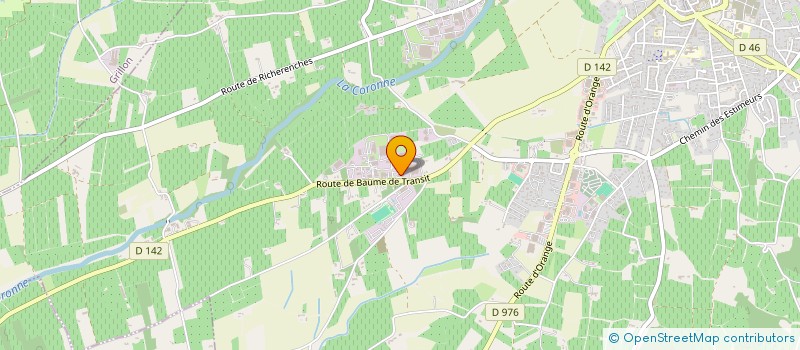localisation de l'entreprise DAURIER TRAVAUX PUBLICS à VALREAS