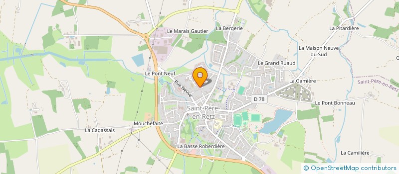 localisation de l'entreprise DAURIO  SAINT-PERE-EN-RETZ