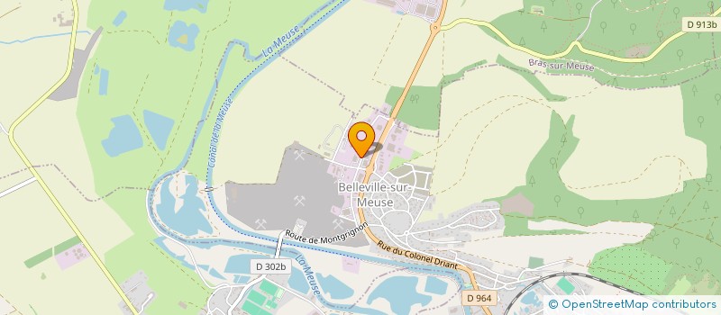 localisation de l'entreprise DAUTEL INVESTISSEMENTS à BELLEVILLE-SUR-MEUSE
