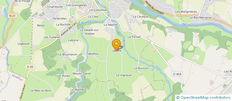 localisation de l'entreprise DAUTRIAT à AIXE-SUR-VIENNE