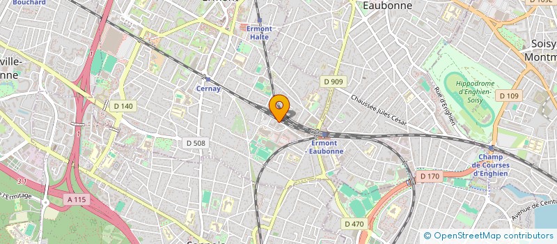 localisation de l'entreprise DAUTRY à ERMONT