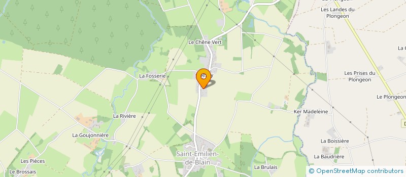 localisation de l'entreprise DAUV'FAMILY  BLAIN