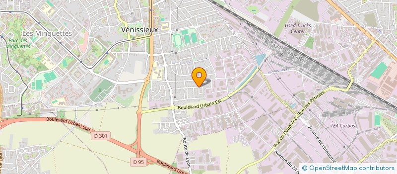 localisation de l'entreprise DAUVIMMO  VENISSIEUX