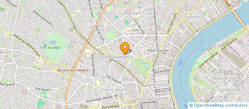localisation de l'entreprise DAUZACTION à BORDEAUX