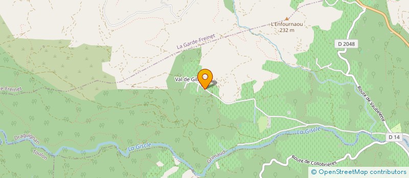 localisation de l'entreprise DAUZET ALEXANDRA CONSULTING  GRIMAUD