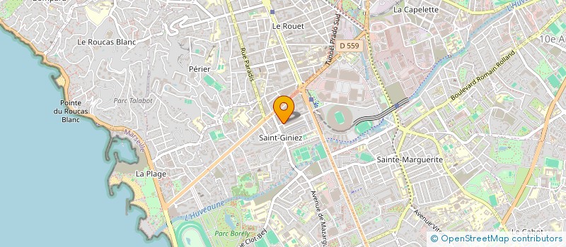 localisation de l'entreprise DAV'CACHERE à MARSEILLE