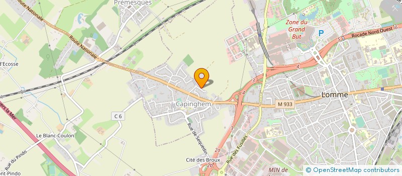 localisation de l'entreprise DAV'COMPANY à LILLE