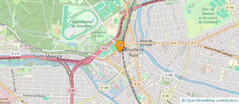 localisation de l'entreprise DAV&DAV à JOINVILLE-LE-PONT