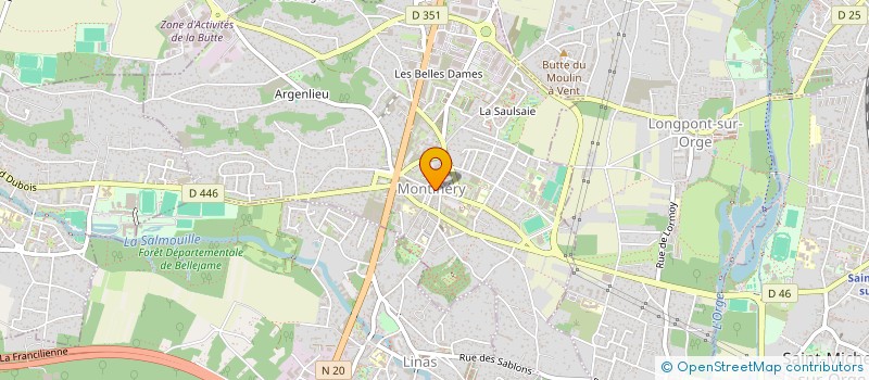 localisation de l'entreprise DAV-DISTRI02 à MONTLHERY